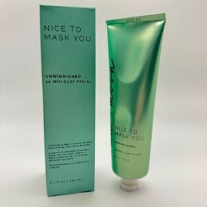 Sun + Moon Nice‎ to Mask You Unwind+Undo 10 Min Clay Facial 5.1oz New Sealed